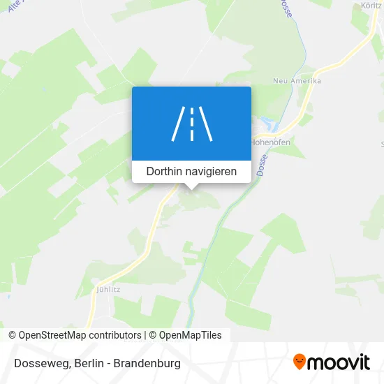 Dosseweg Karte