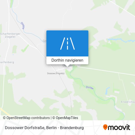 Dossower Dorfstraße Karte