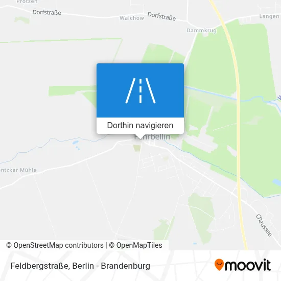 Feldbergstraße Karte