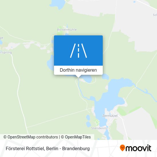 Försterei Rottstiel Karte