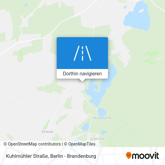 Kuhlmühler Straße Karte