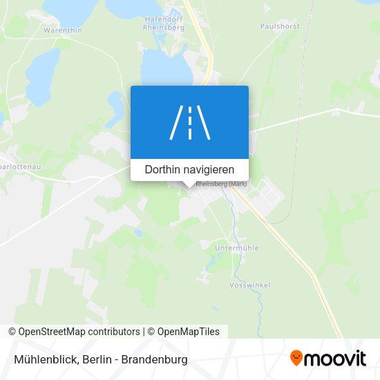 Mühlenblick Karte