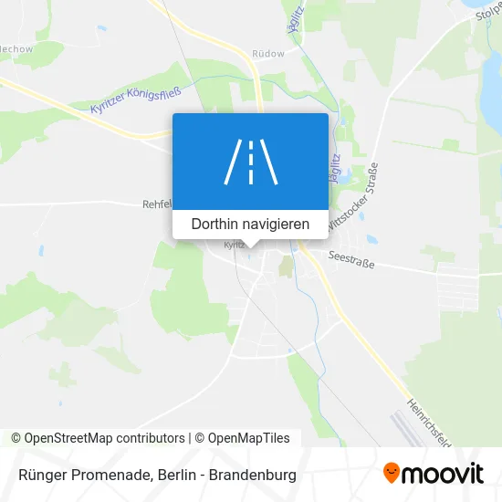 Rünger Promenade Karte