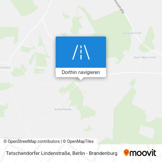 Tetschendorfer Lindenstraße Karte