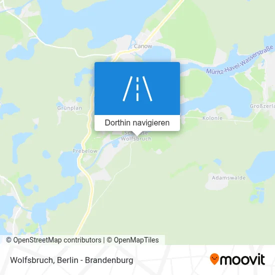 Wolfsbruch Karte