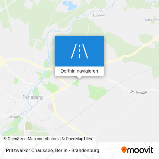 Pritzwalker Chaussee Karte
