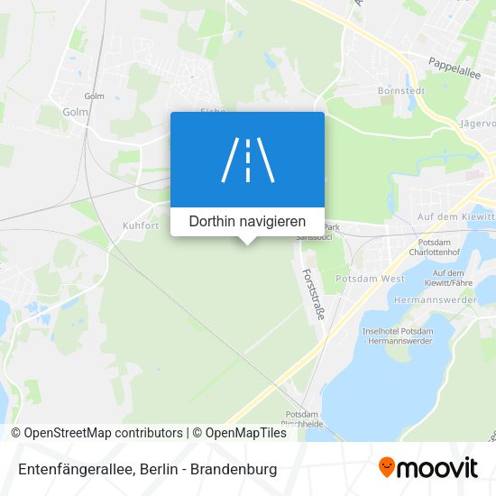 Entenfängerallee Karte