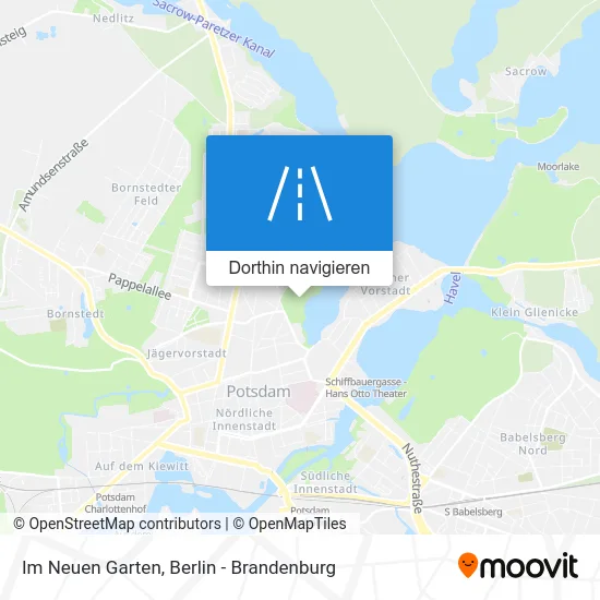 Im Neuen Garten Karte