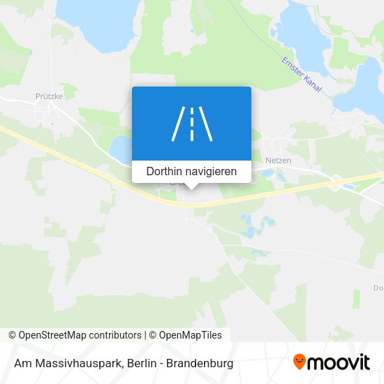 Am Massivhauspark Karte