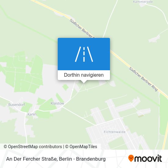 An Der Fercher Straße Karte