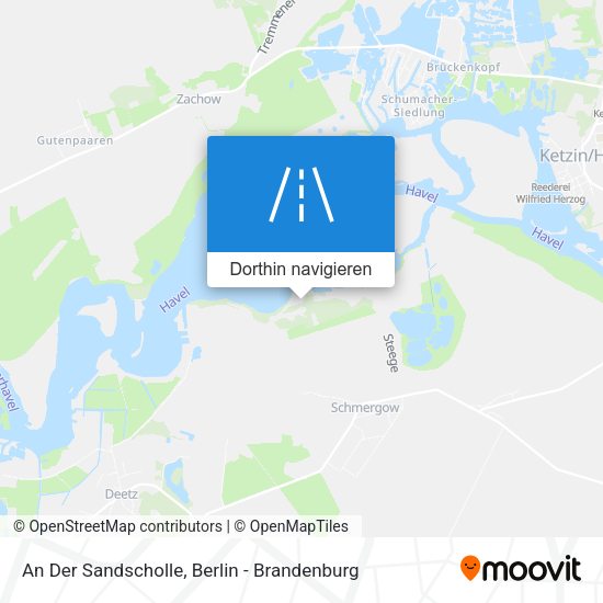 An Der Sandscholle Karte