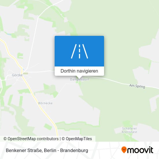 Benkener Straße Karte