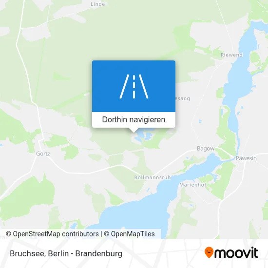 Bruchsee Karte