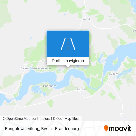 Bungalowsiedlung Karte