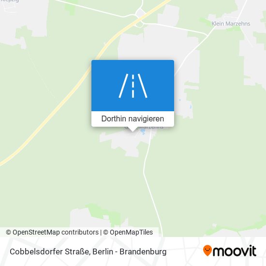 Cobbelsdorfer Straße Karte