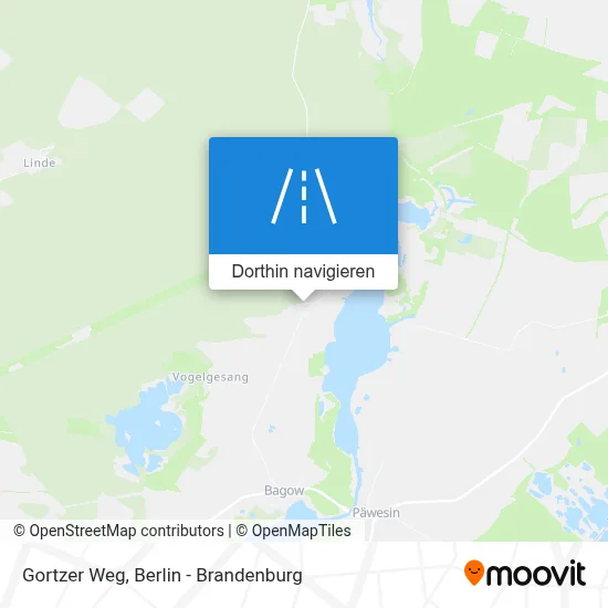 Gortzer Weg Karte
