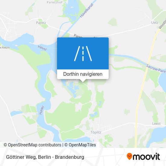 Göttiner Weg Karte