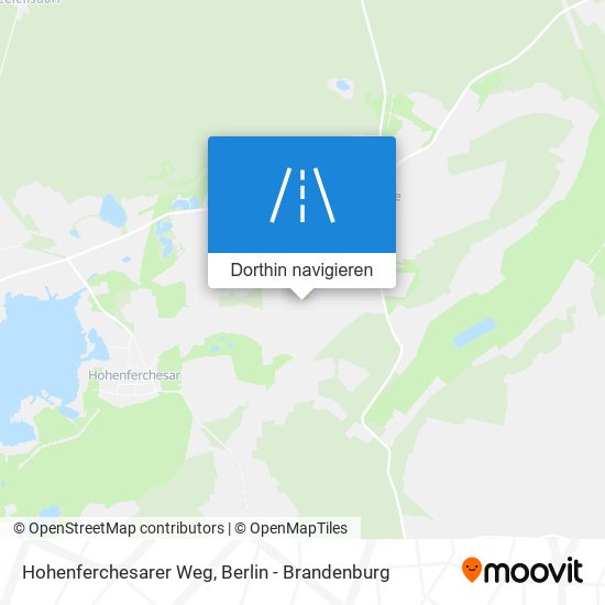 Hohenferchesarer Weg Karte