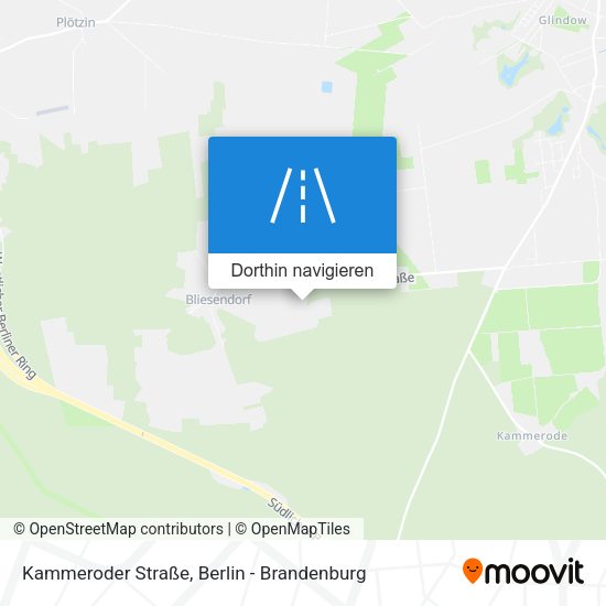 Kammeroder Straße Karte