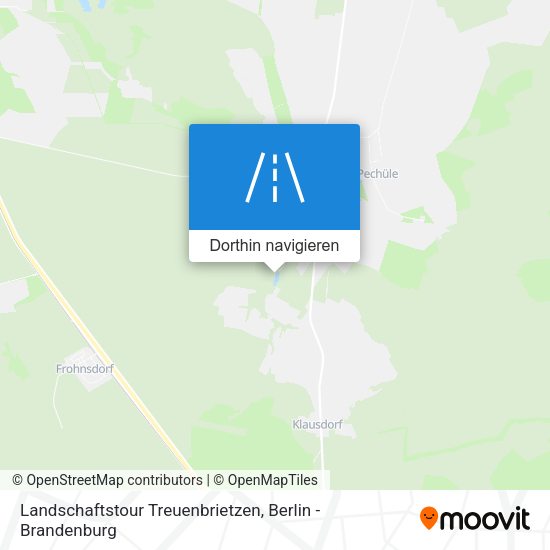 Landschaftstour Treuenbrietzen Karte