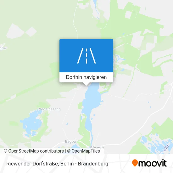 Riewender Dorfstraße Karte