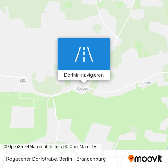 Rogäsener Dorfstraße Karte