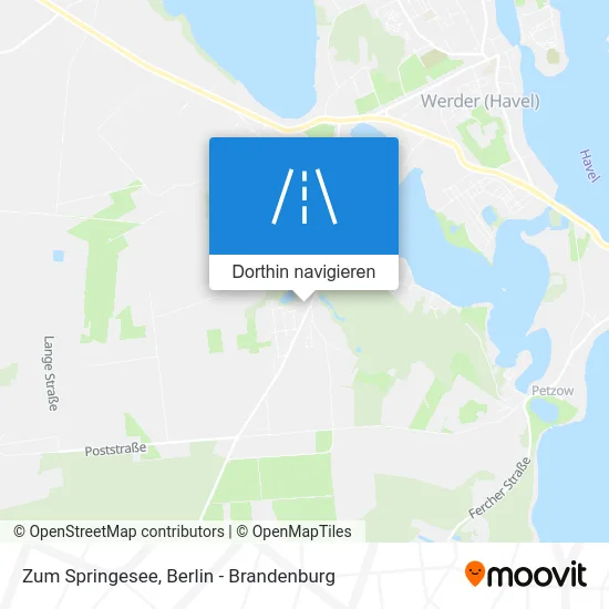 Zum Springesee Karte