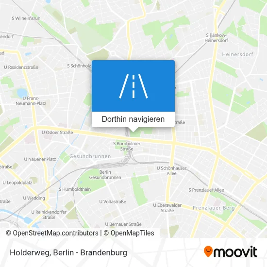 Holderweg Karte