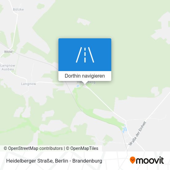 Heidelberger Straße Karte
