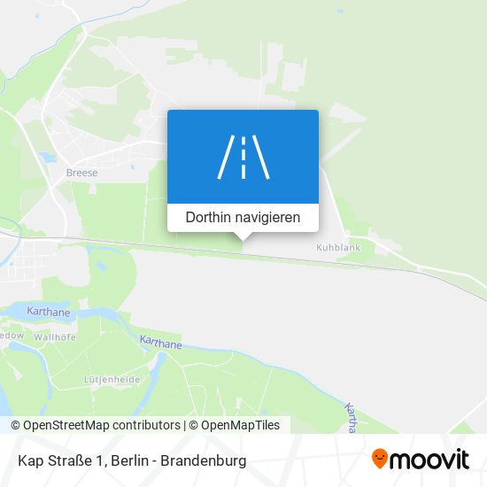Kap Straße 1 Karte