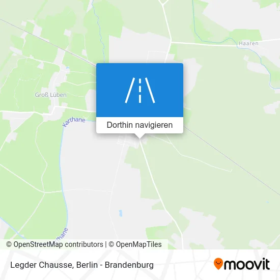 Legder Chausse Karte