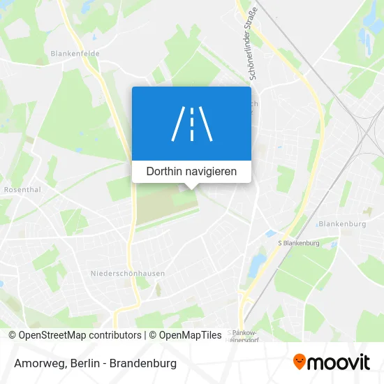 Amorweg Karte