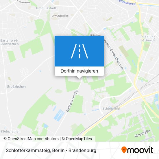 Schlotterkammsteig Karte