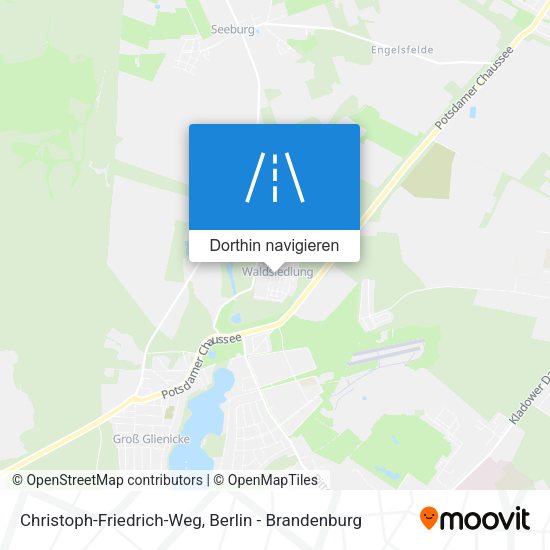 Christoph-Friedrich-Weg Karte