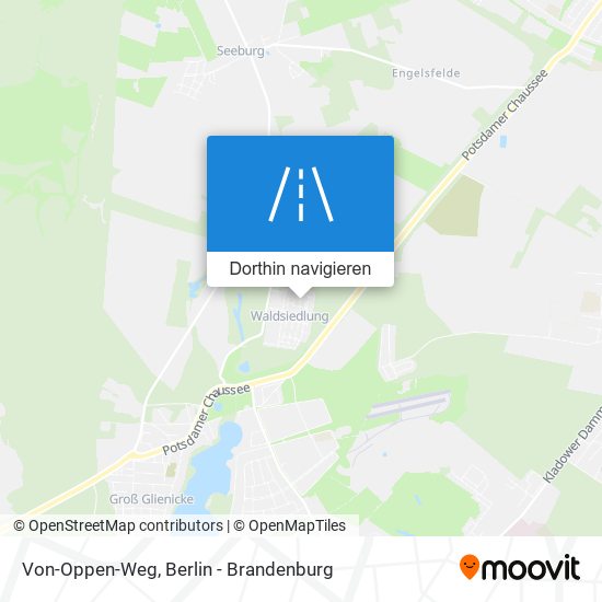 Von-Oppen-Weg Karte