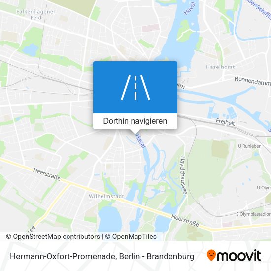 Hermann-Oxfort-Promenade Karte