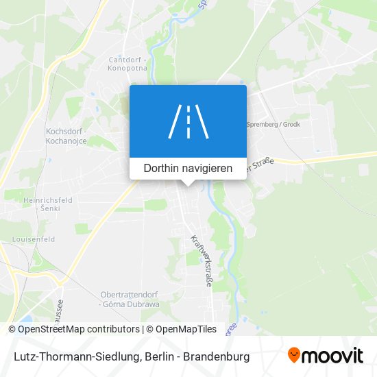 Lutz-Thormann-Siedlung Karte