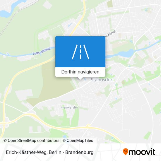 Erich-Kästner-Weg Karte