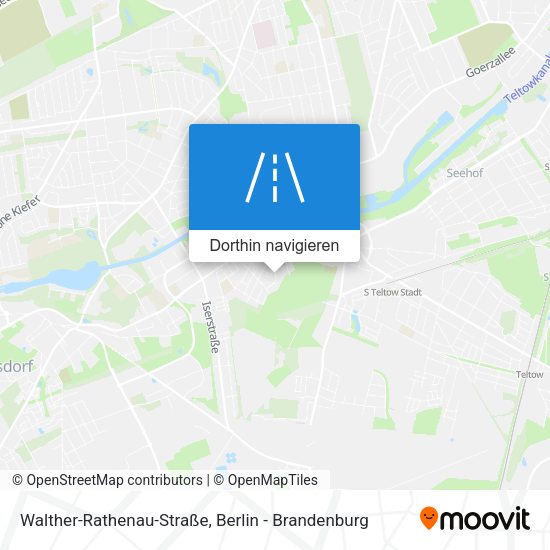 Walther-Rathenau-Straße Karte
