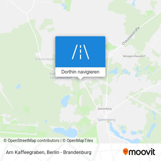 Am Kaffeegraben Karte