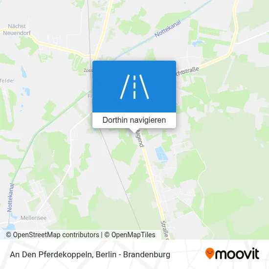 An Den Pferdekoppeln Karte