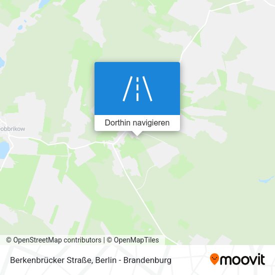 Berkenbrücker Straße Karte