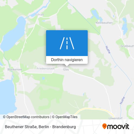 Beuthener Straße Karte
