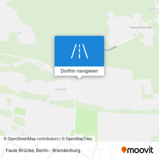 Faule Brücke Karte