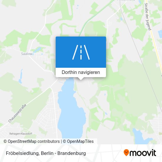 Fröbelsiedlung Karte