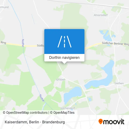 Kaiserdamm Karte