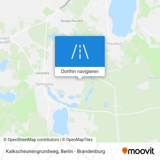 Kalkscheunengrundweg Karte