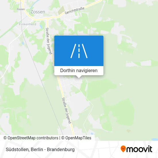 Südstollen Karte