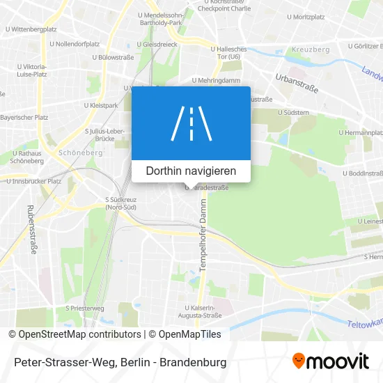 Peter-Strasser-Weg Karte