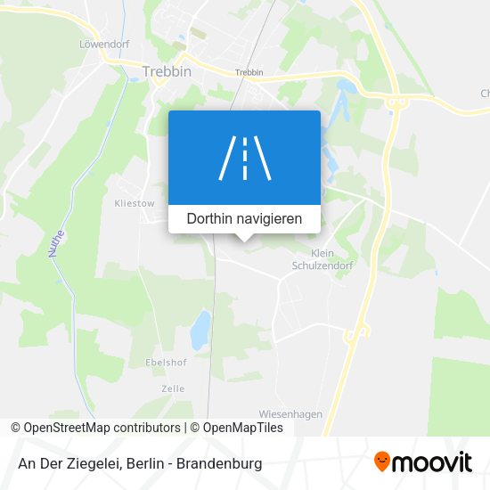 An Der Ziegelei Karte